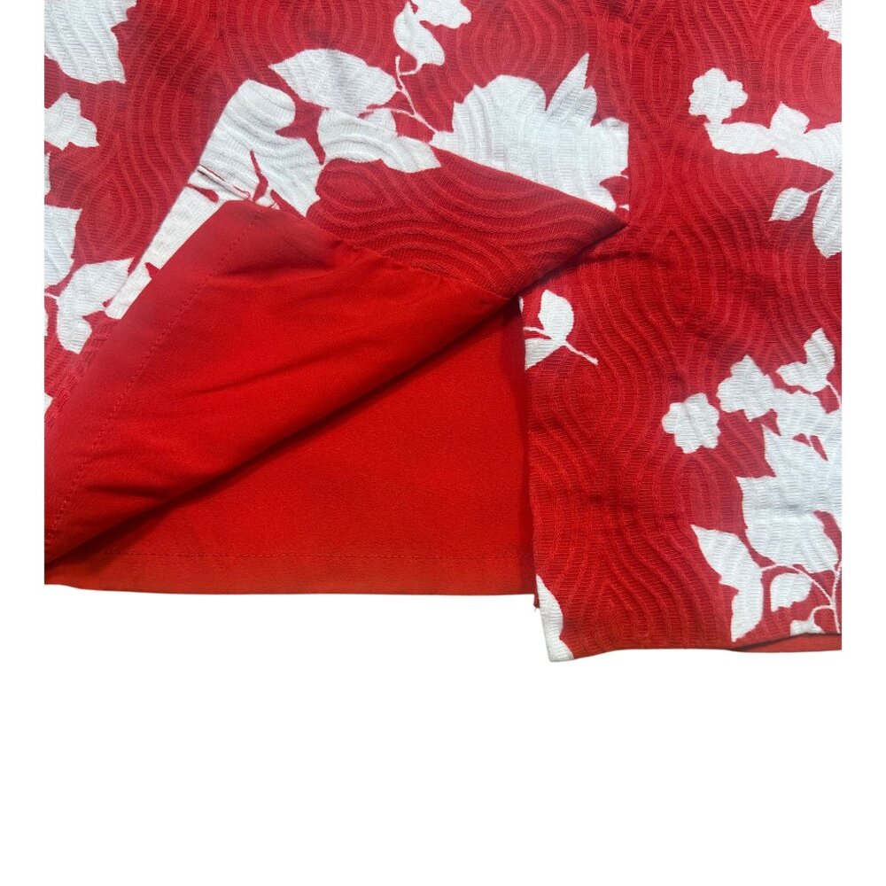 Talbots Pencil Skirt Red 6P - Picture 5 of 6